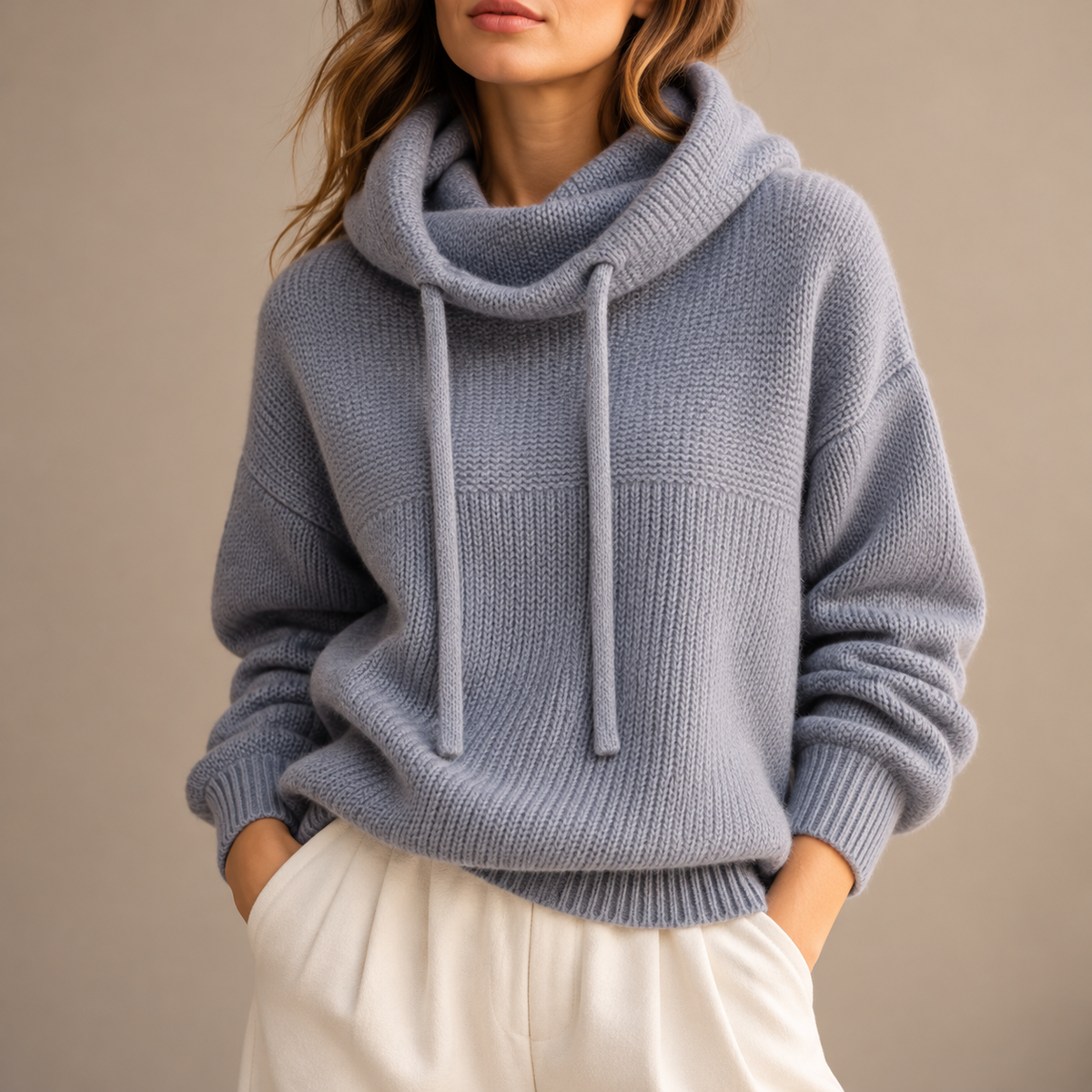 Wexley Cowl-Neck Sweater
