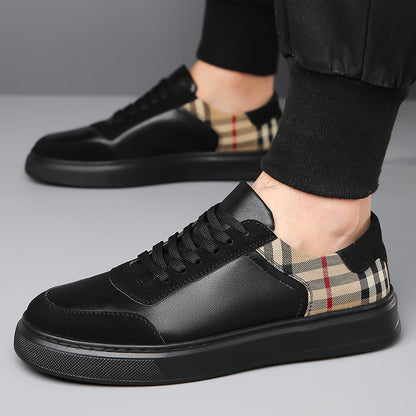 Kensington Leather Sneakers
