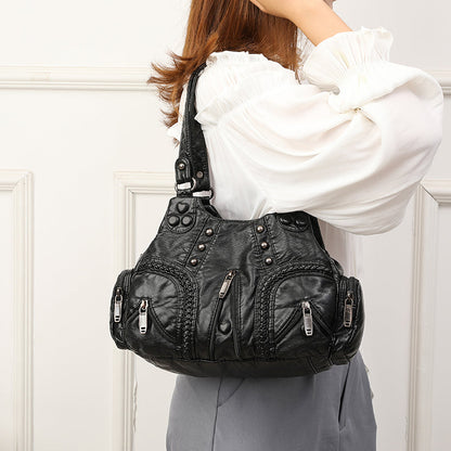 Riviera Studded Shoulder Bag