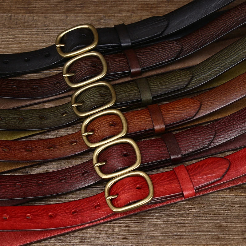 Sherwood Pull-Up Leather Belt