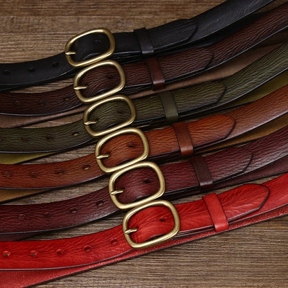 Sherwood Pull-Up Leather Belt