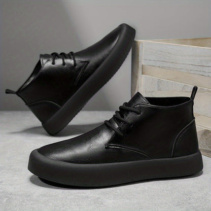 Modernist Leather Chukka
