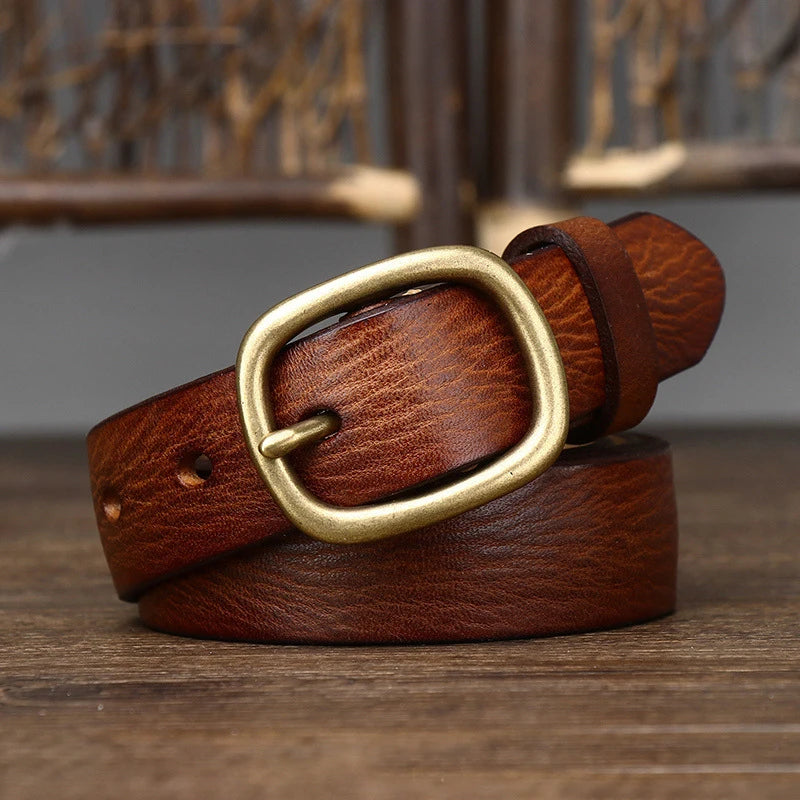 Sherwood Pull-Up Leather Belt