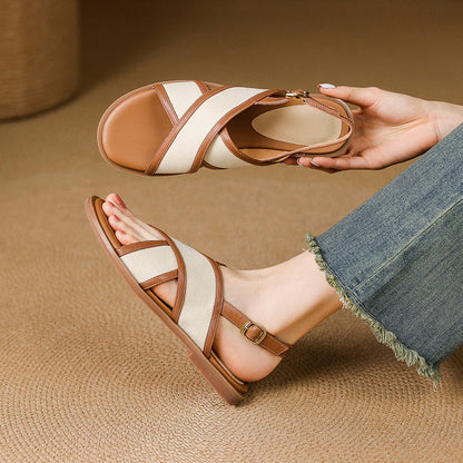 Oleander Crossband Flats