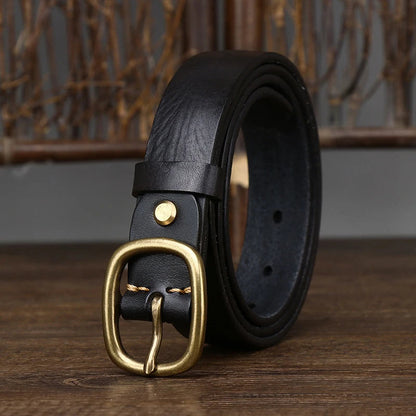 Sherwood Pull-Up Leather Belt