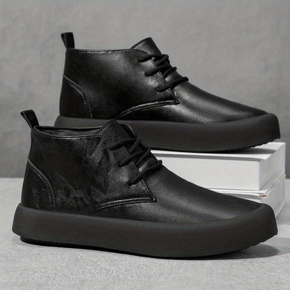 Modernist Leather Chukka