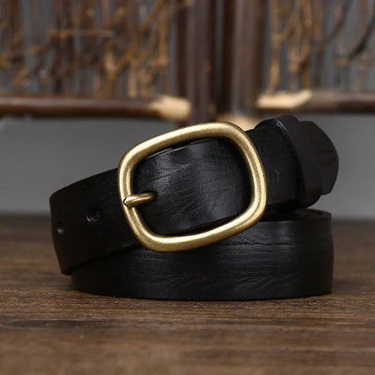 Sherwood Pull-Up Leather Belt