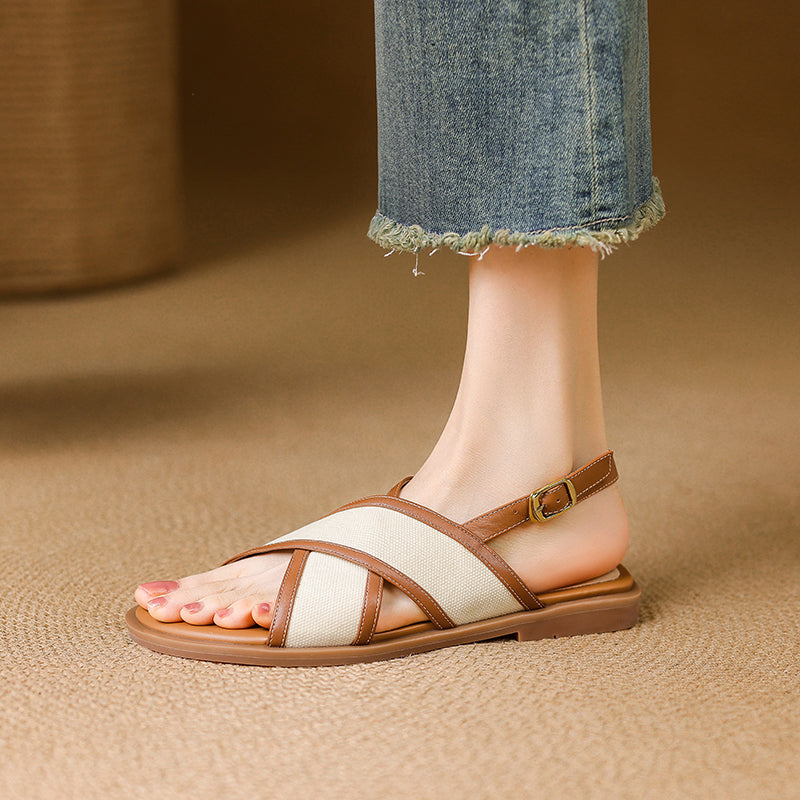 Oleander Crossband Flats