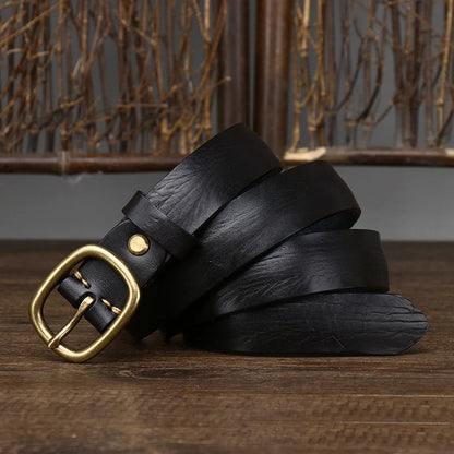 Sherwood Pull-Up Leather Belt
