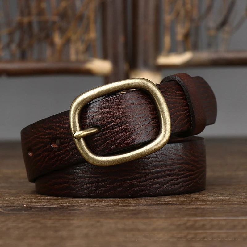 Sherwood Pull-Up Leather Belt