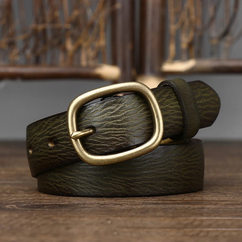 Sherwood Pull-Up Leather Belt