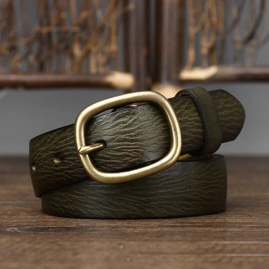 Sherwood Pull-Up Leather Belt