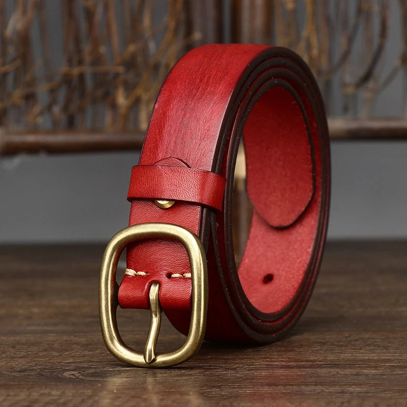 Sherwood Pull-Up Leather Belt