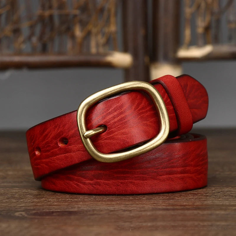 Sherwood Pull-Up Leather Belt