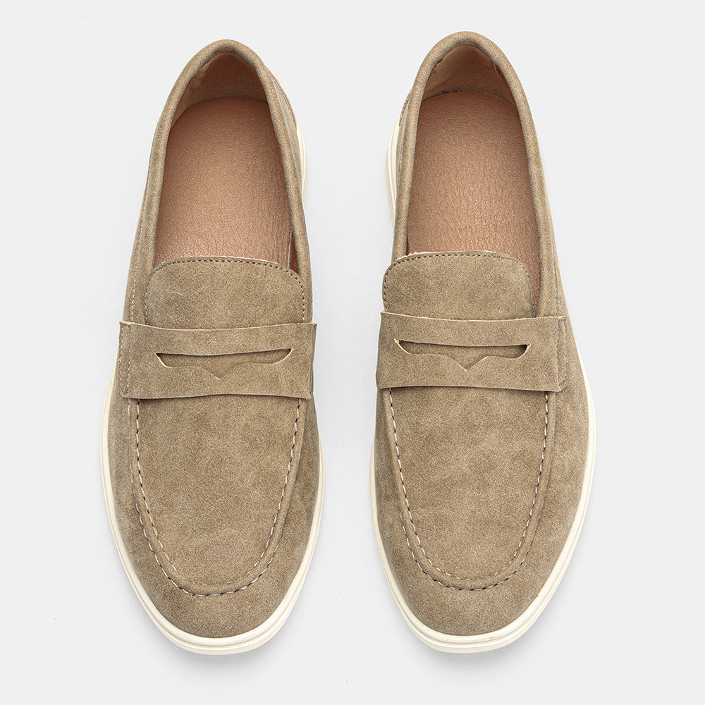 Portofino Suede Penny Loafer