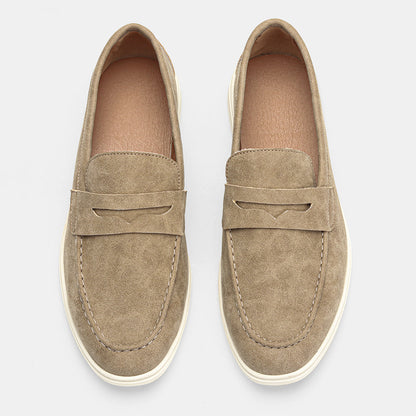 Portofino Suede Penny Loafer