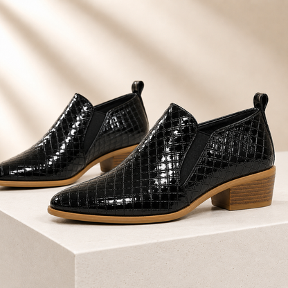 Bellamy Woven Gusset Flats