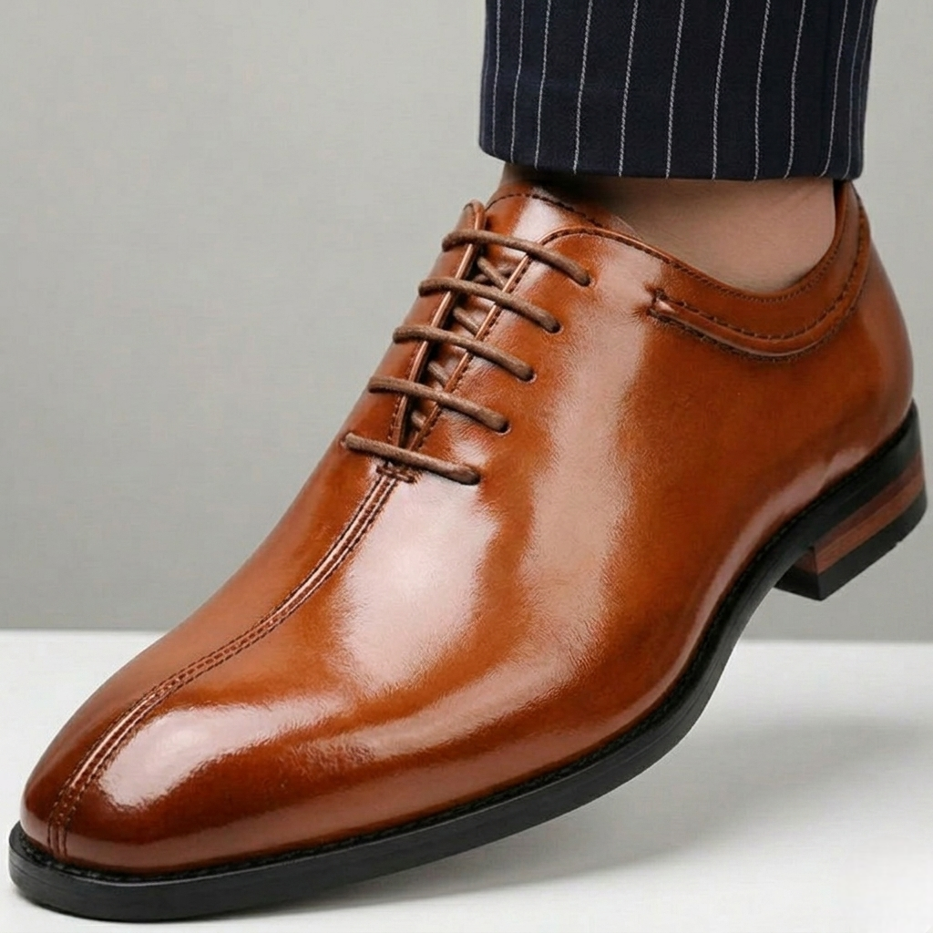 Kensington Wholecut Leather Shoes
