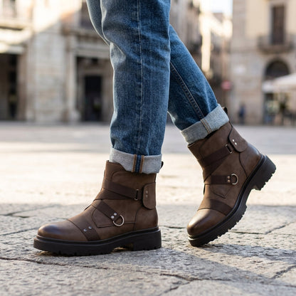 Ironclad Buckle Combat Boots