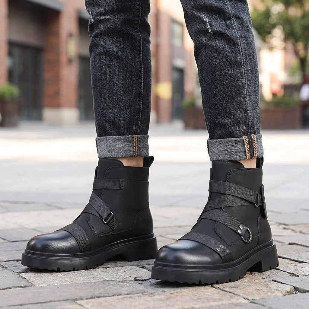 Ironclad Buckle Combat Boots