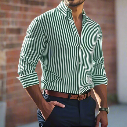 Mediterranean Classic Striped Shirt
