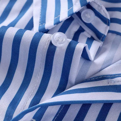 Mediterranean Classic Striped Shirt