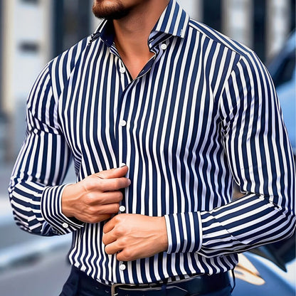 Mediterranean Classic Striped Shirt
