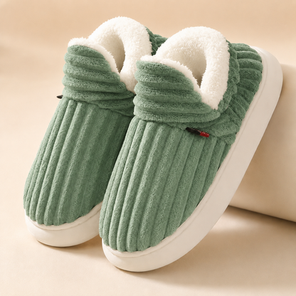 Amara Corduroy Cozy Mule