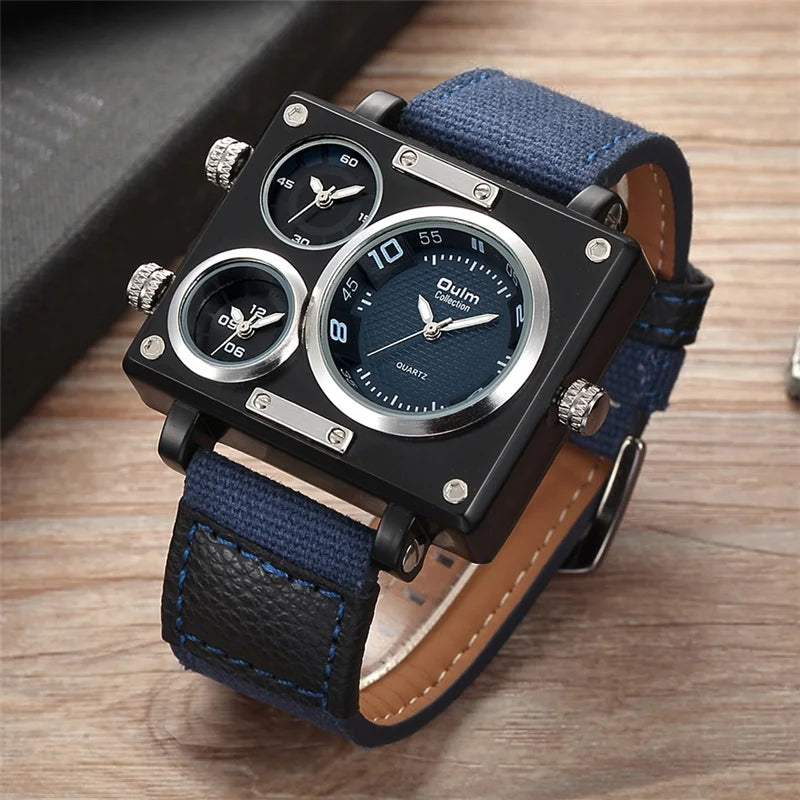 Ashford Triple-Dial Watch