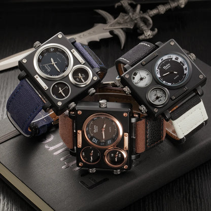 Ashford Triple-Dial Watch