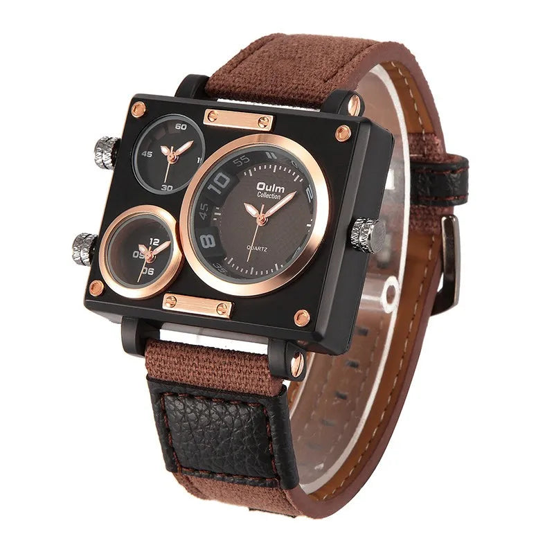 Ashford Triple-Dial Watch