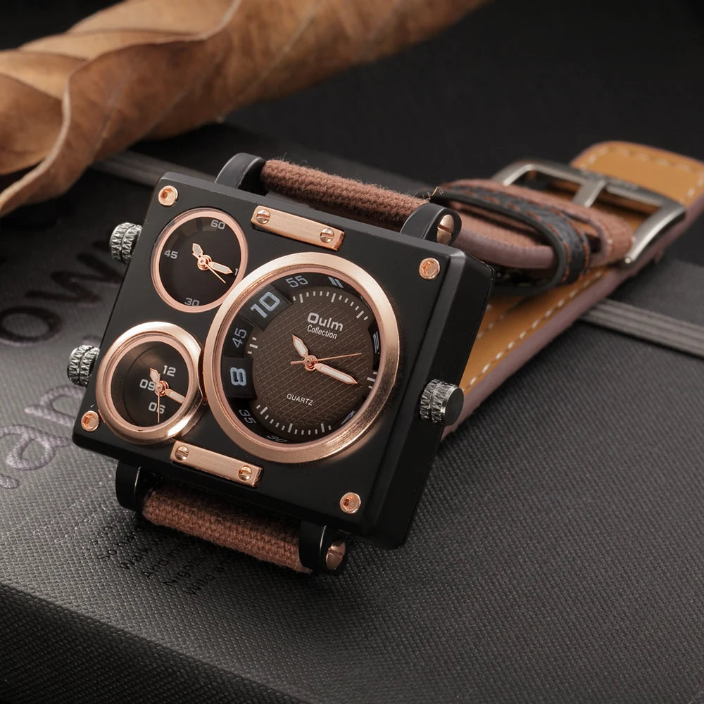 Ashford Triple-Dial Watch