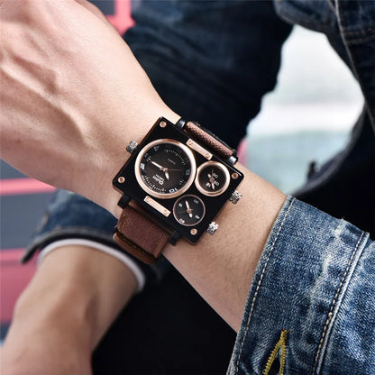 Ashford Triple-Dial Watch