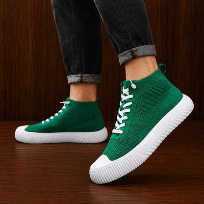 Kensley Knit High-Top Sneakers