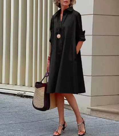 Monaco Poplin Shirt Dress