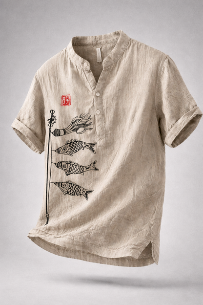 Hakone Print Shirt