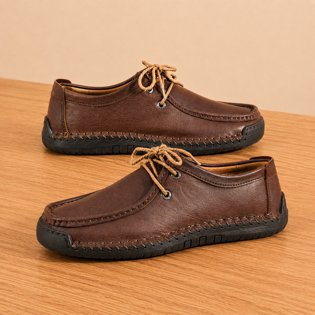 Marchetti Hand-Stitched Moc-Toe