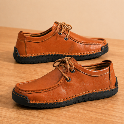 Marchetti Hand-Stitched Moc-Toe