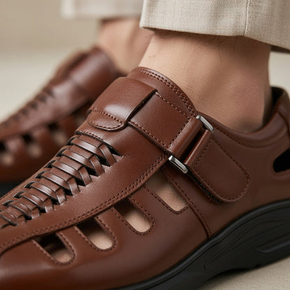 Marchese Woven Leather Loafer
