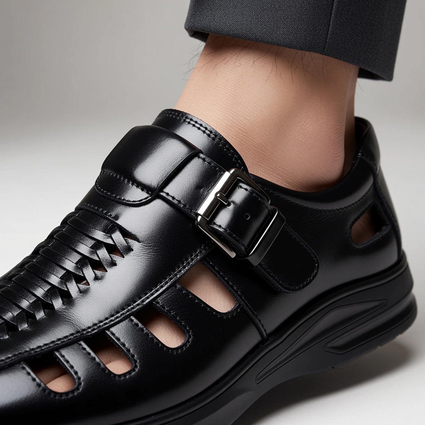 Marchese Woven Leather Loafer