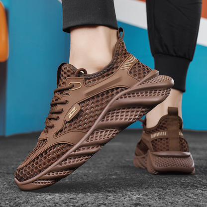Perforated Mesh Sneakers