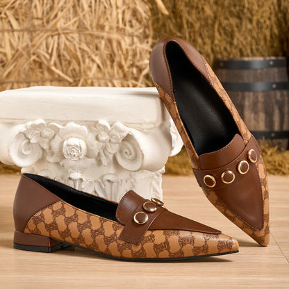 Marchesa Monogram Flats