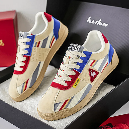 The Riviera Patchwork Low-Top