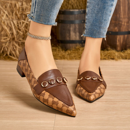 Marchesa Monogram Flats