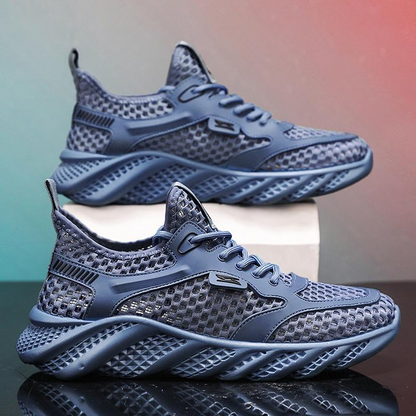 Perforated Mesh Sneakers