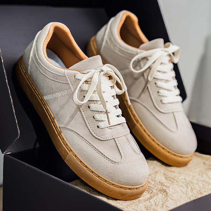 Low-Top Suede Sneakers