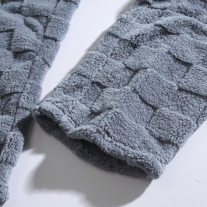 Quilted Fleece Loungewear Set