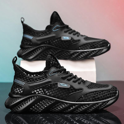 Perforated Mesh Sneakers