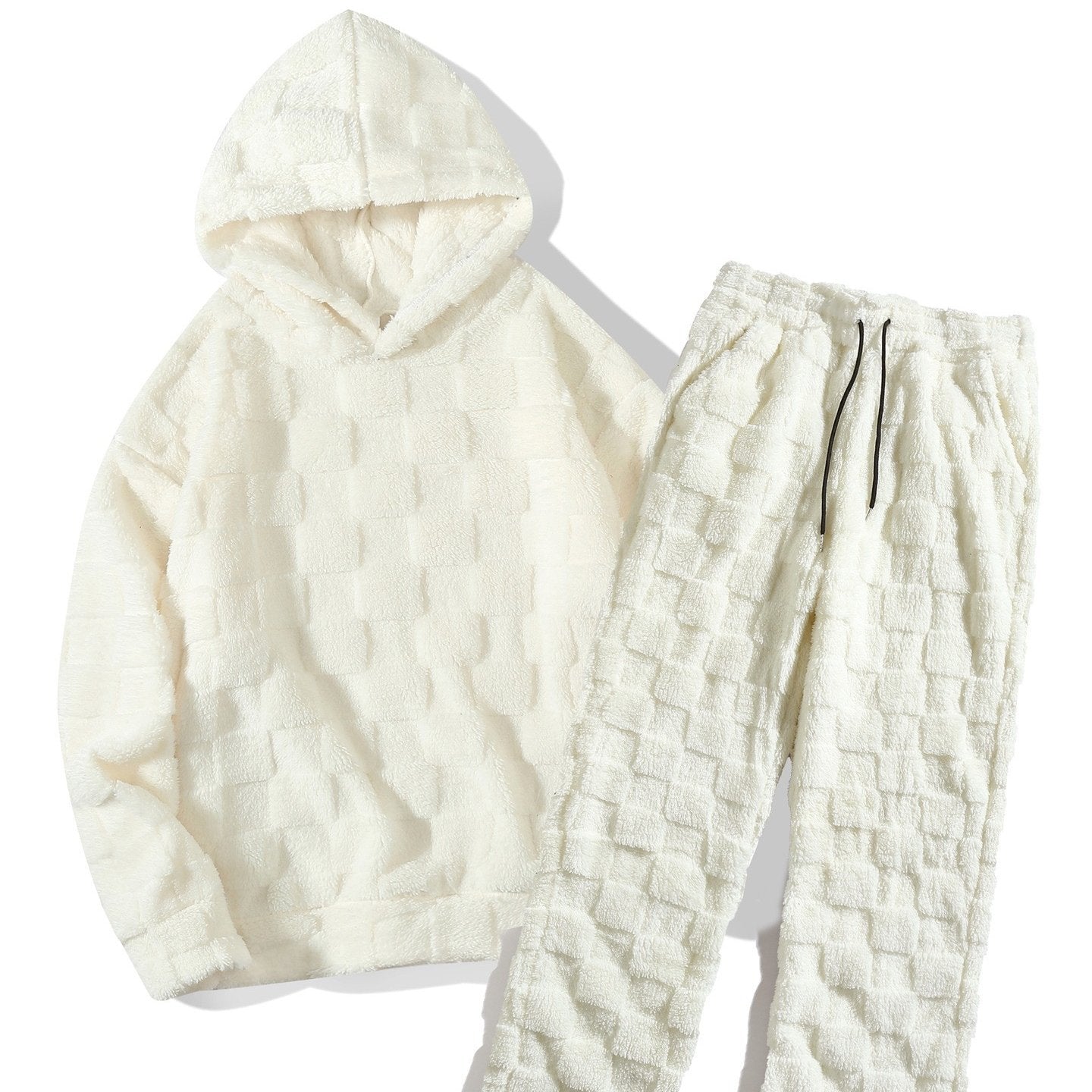 Quilted Fleece Loungewear Set