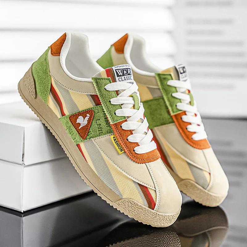 The Riviera Patchwork Low-Top